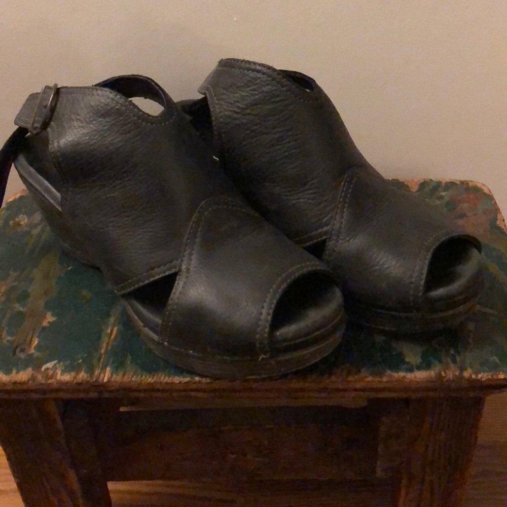Dansko sandals black 39